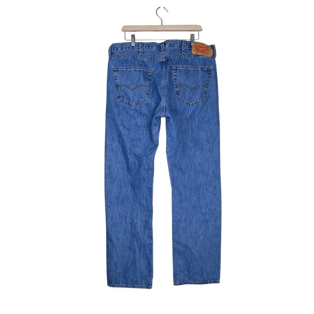 Levi's Men's 501 Straight Leg Button Fly Jean 38x32